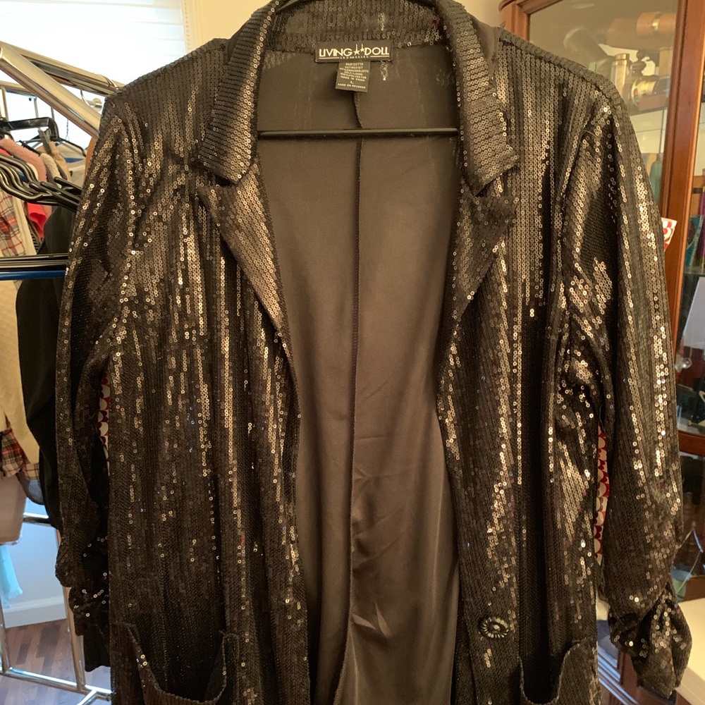 Sequin Blazer - image 6